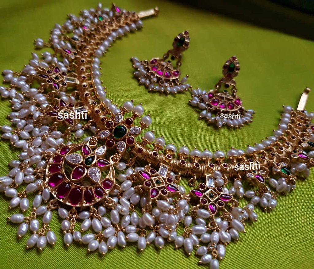 Shop the Most Beautiful Antique Kundan Jewelry Here • South India Jewels