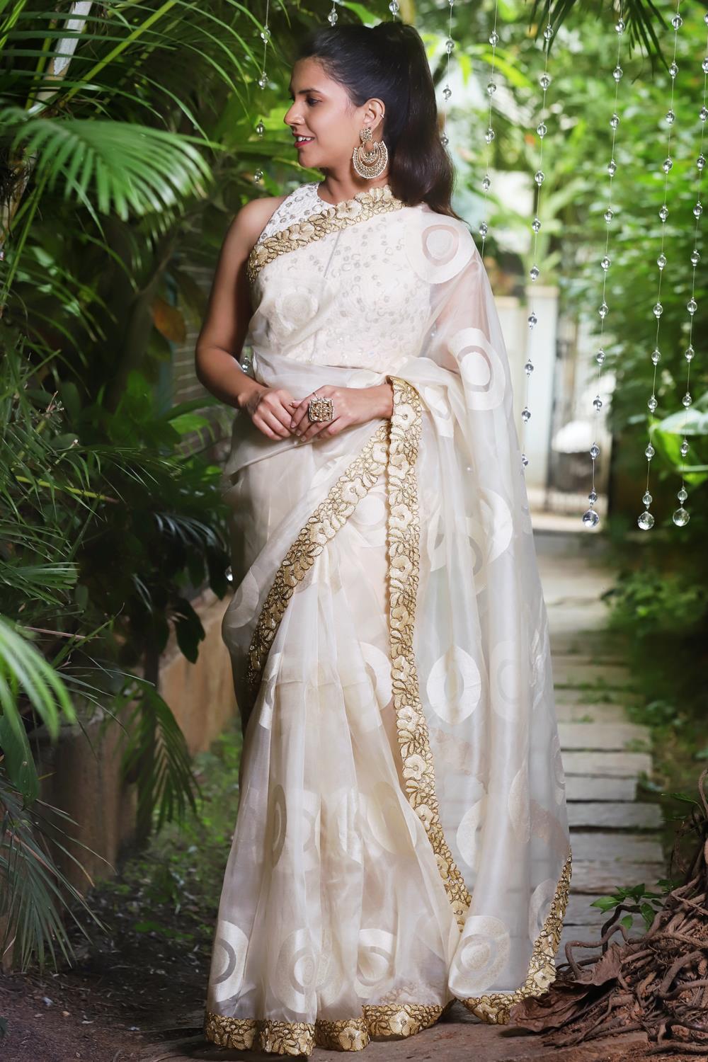 party wear sarees add a Touch of Glamour to Your look & Latest Trends. –  Akruti Sarees