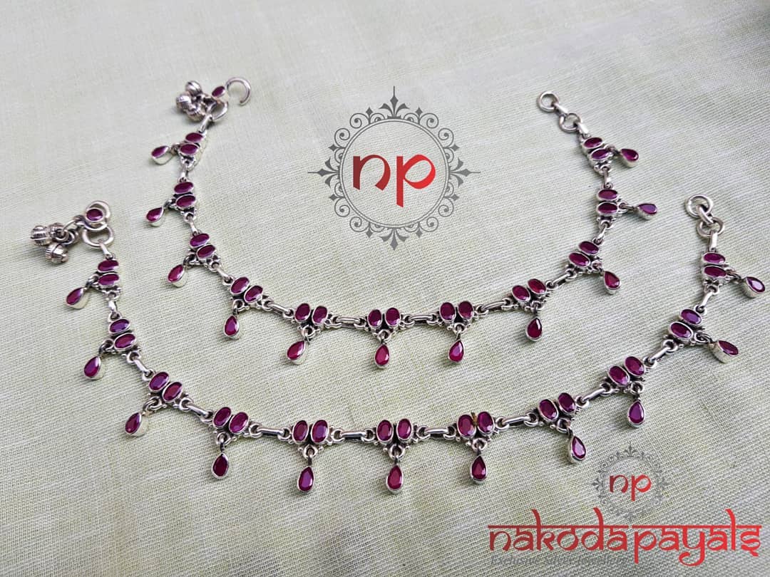 pure-silver-anklet-designs-2019 (10)