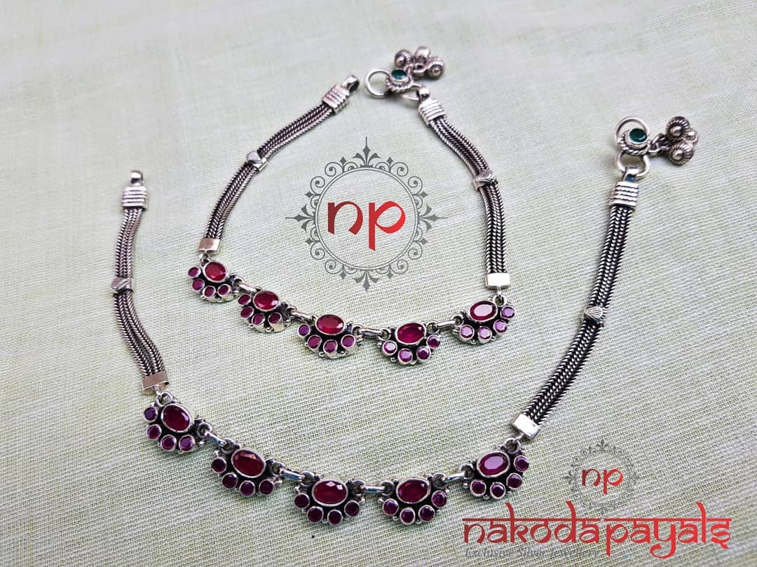 pure-silver-anklet-designs-2019 (16)
