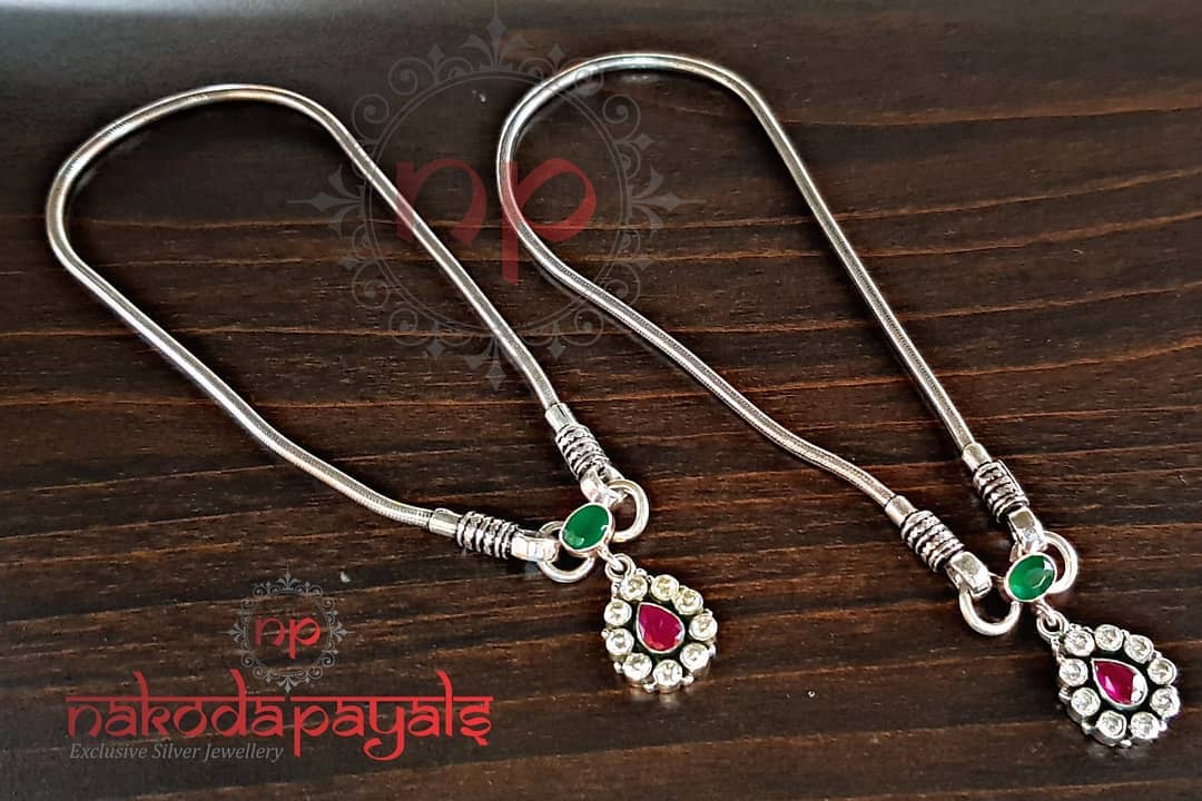 pure-silver-anklet-designs-2019 (2)