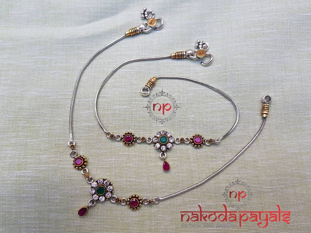 pure-silver-anklet-designs-2019 (5)