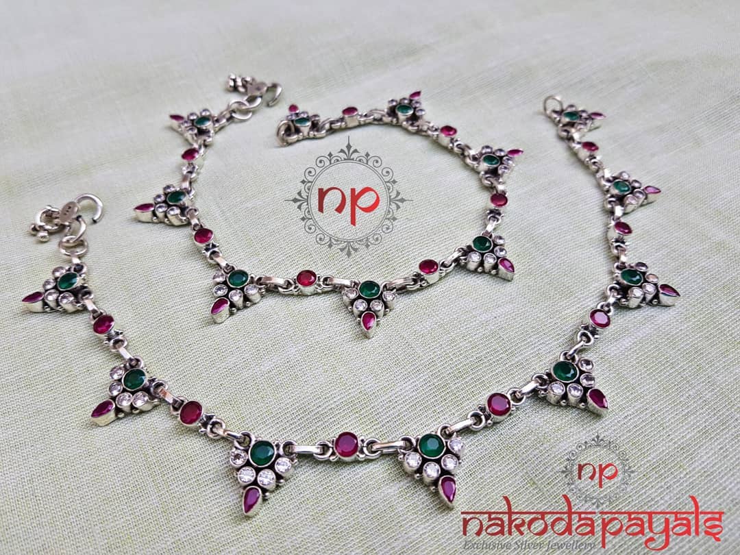 pure-silver-anklet-designs-2019 (7)