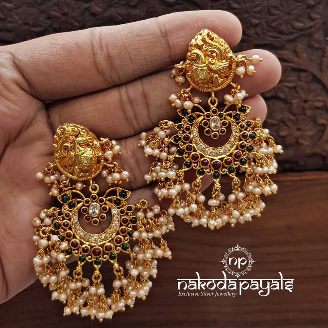 south-indian-gold-plated-pure-silver-earrings (14)