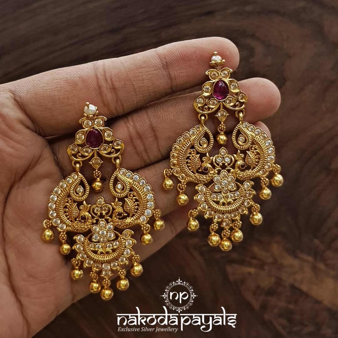 south-indian-gold-plated-pure-silver-earrings (5)