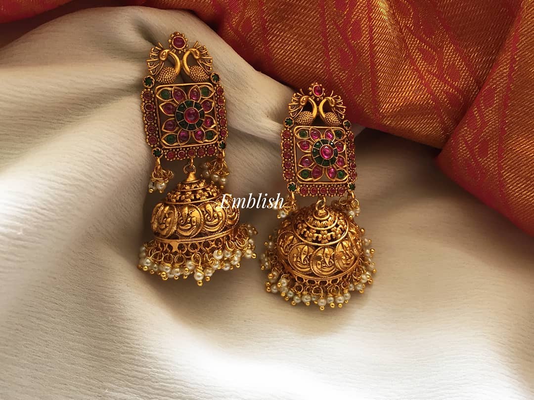 Jhumka latest clearance design 2019