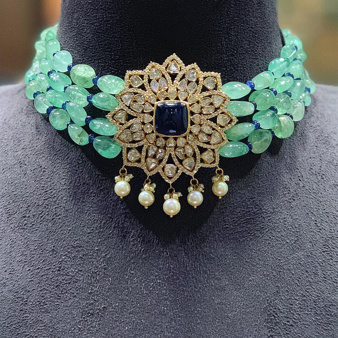 diamond-choker-necklace-designs-2019 (14)