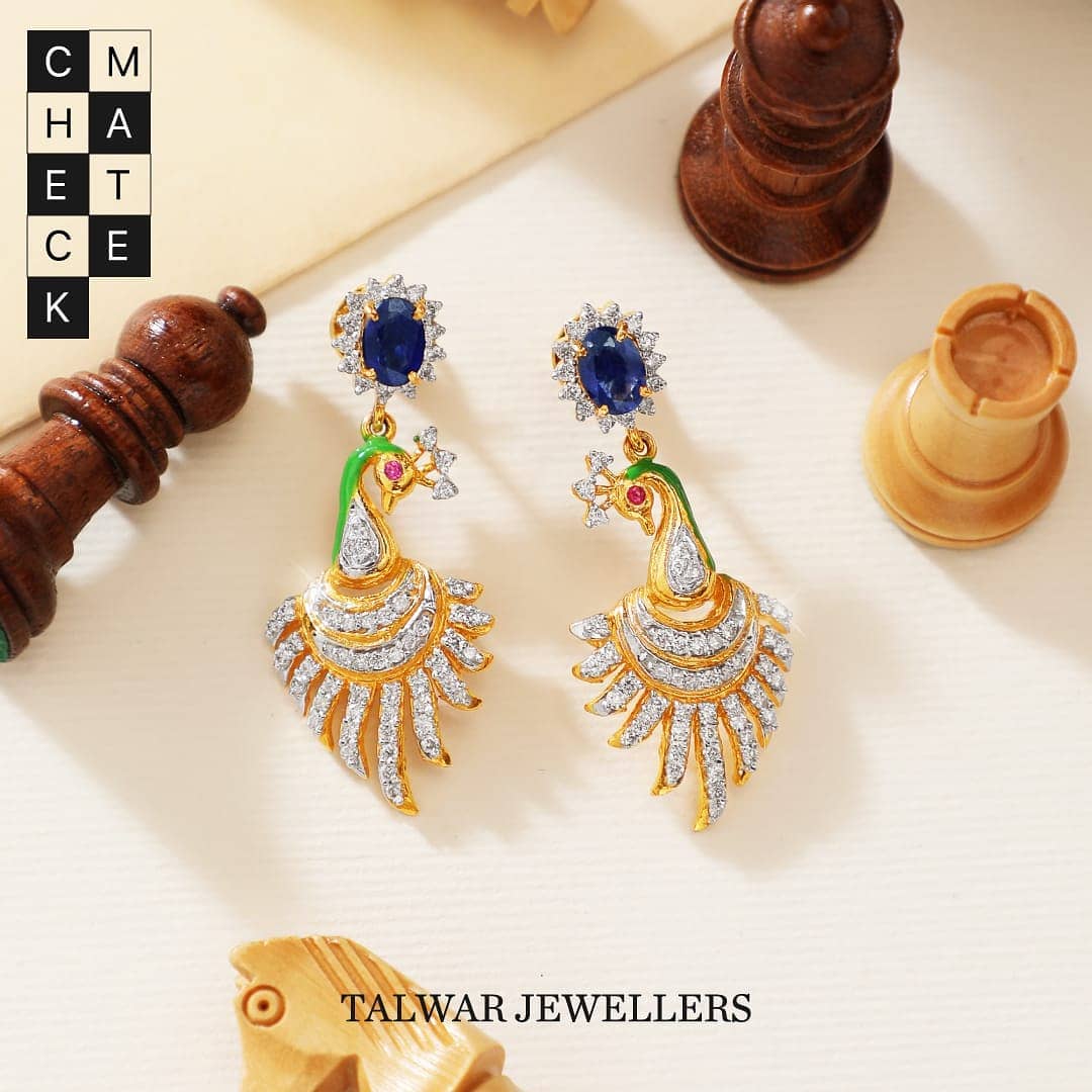 Diamond-ear-studs-designs-2019 (13)