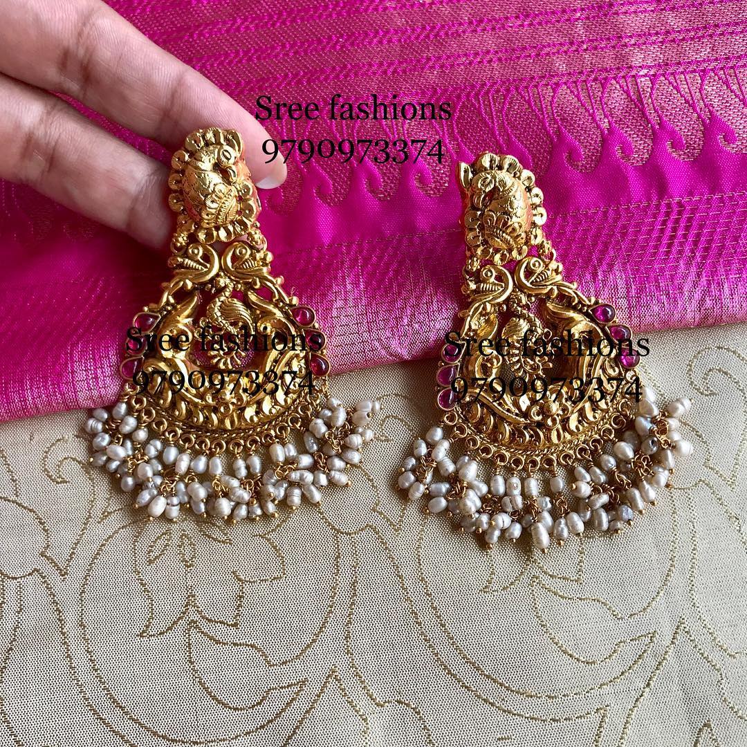 gold-plated-silver-antique-jewellery-designs-2019 (10)