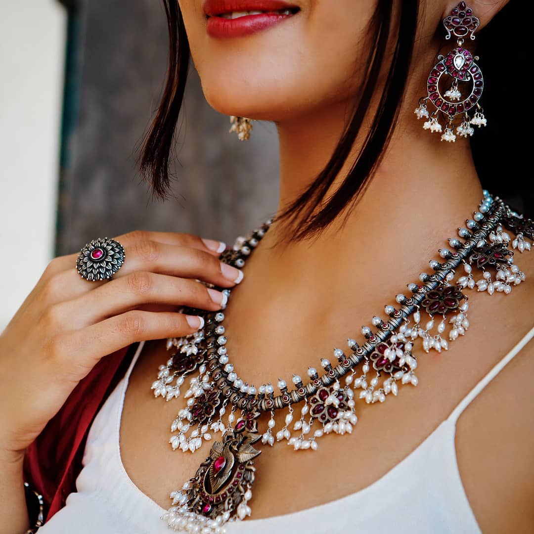 indian silver jewellery