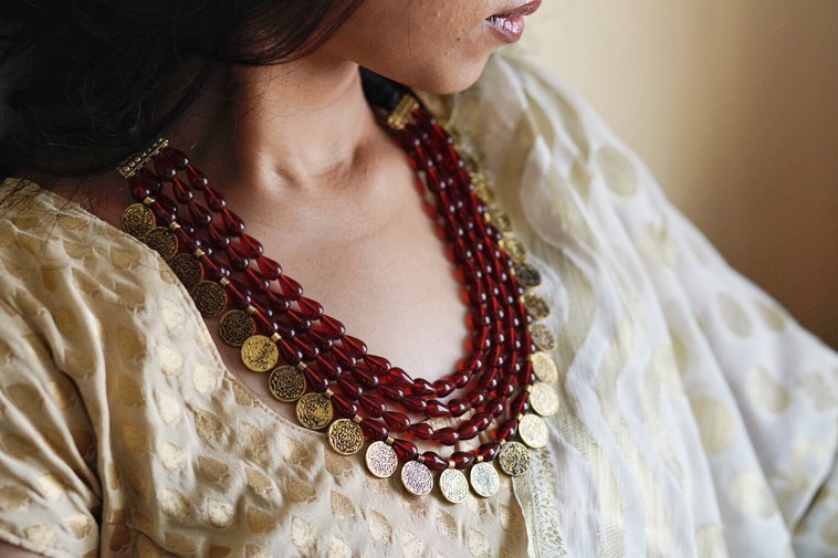 Indian beads on sale jewellery