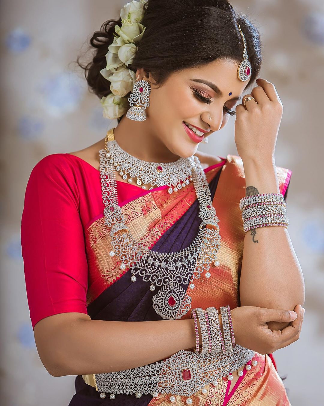 Artificial bridal jewellery sets(6)