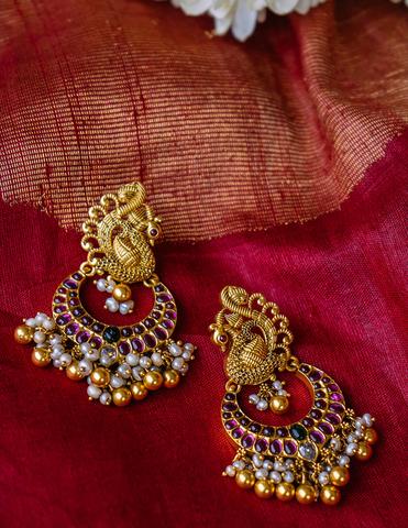 Alert: All The Best Antique Silver Earrings Are Here! • South India ...