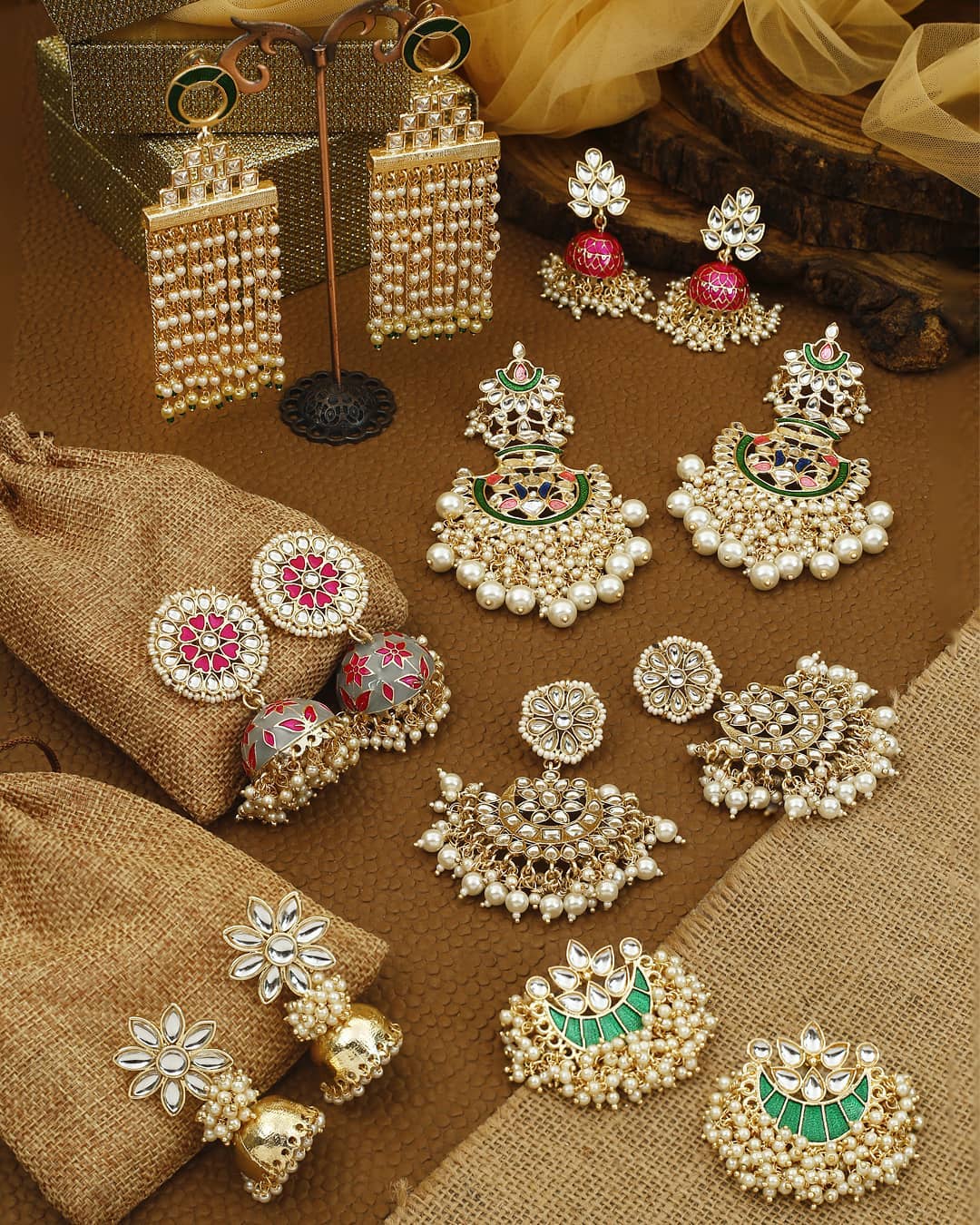 Ethnic Earrings Online(14)