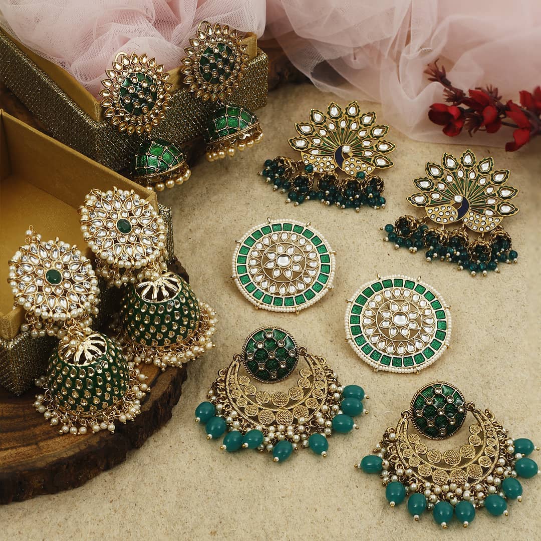 Ethnic Earrings Online(17)