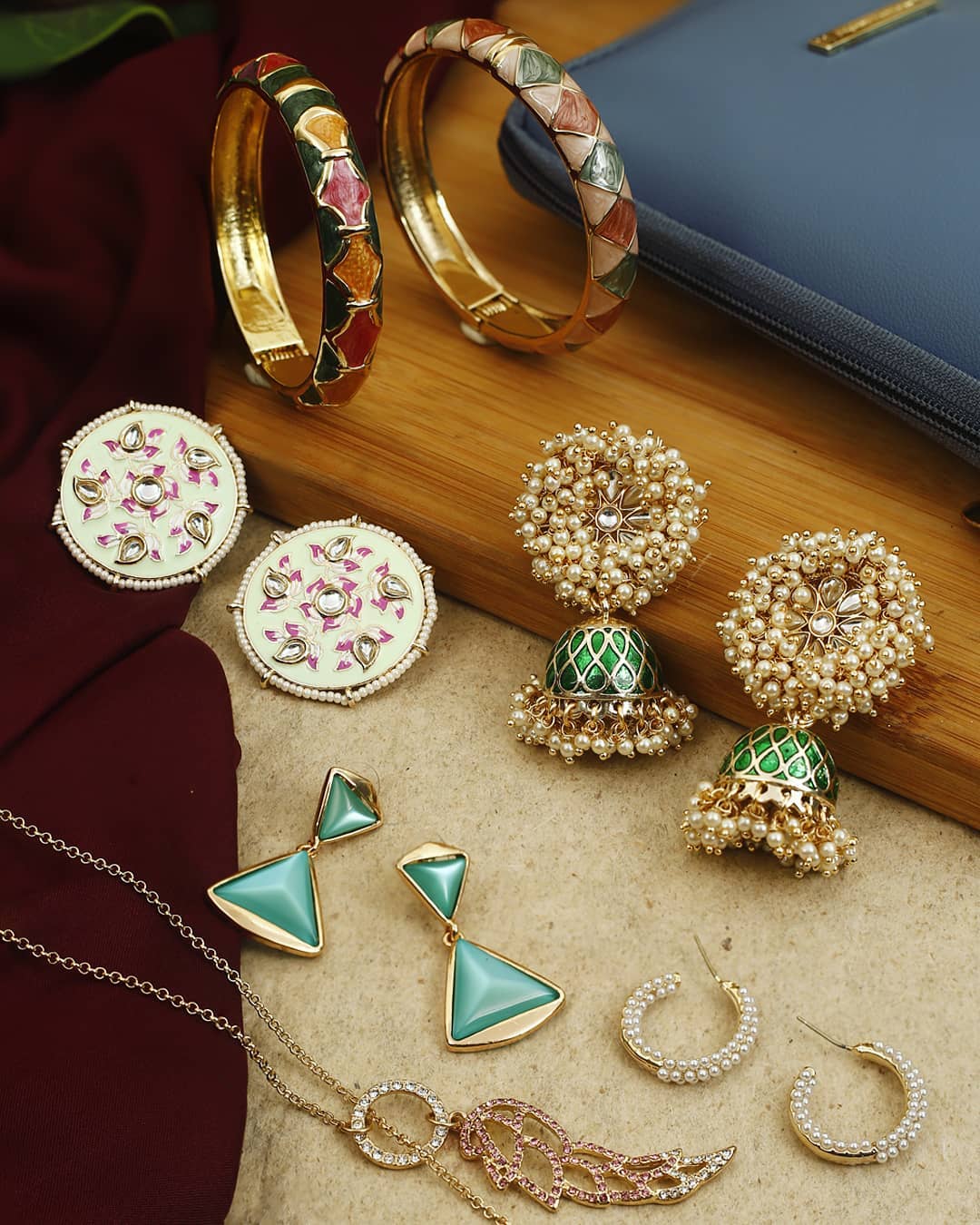 Ethnic Earrings Online(18)