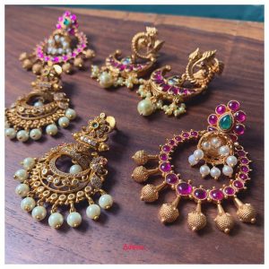 Alert: All The Best Antique Silver Earrings Are Here! • South India ...