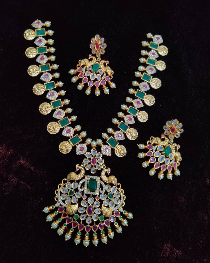 20 Trending Ram Parivar Necklace Designs To Shop Now • South India ...