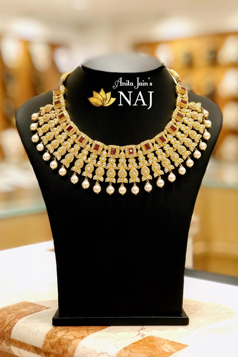 21 Most Beautiful Traditional Gold Necklace & Haram Designs! • South ...