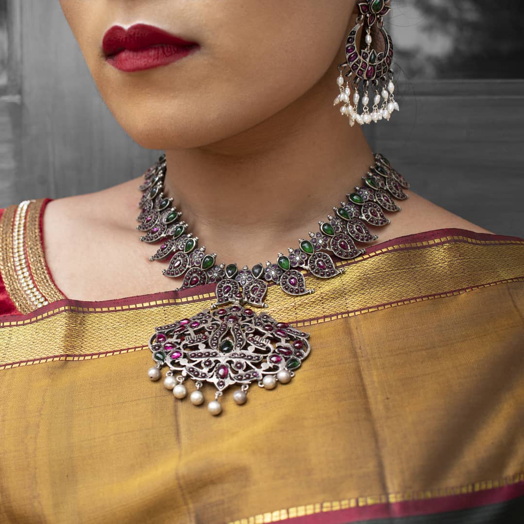 sarees-and-silver-jewellery-5