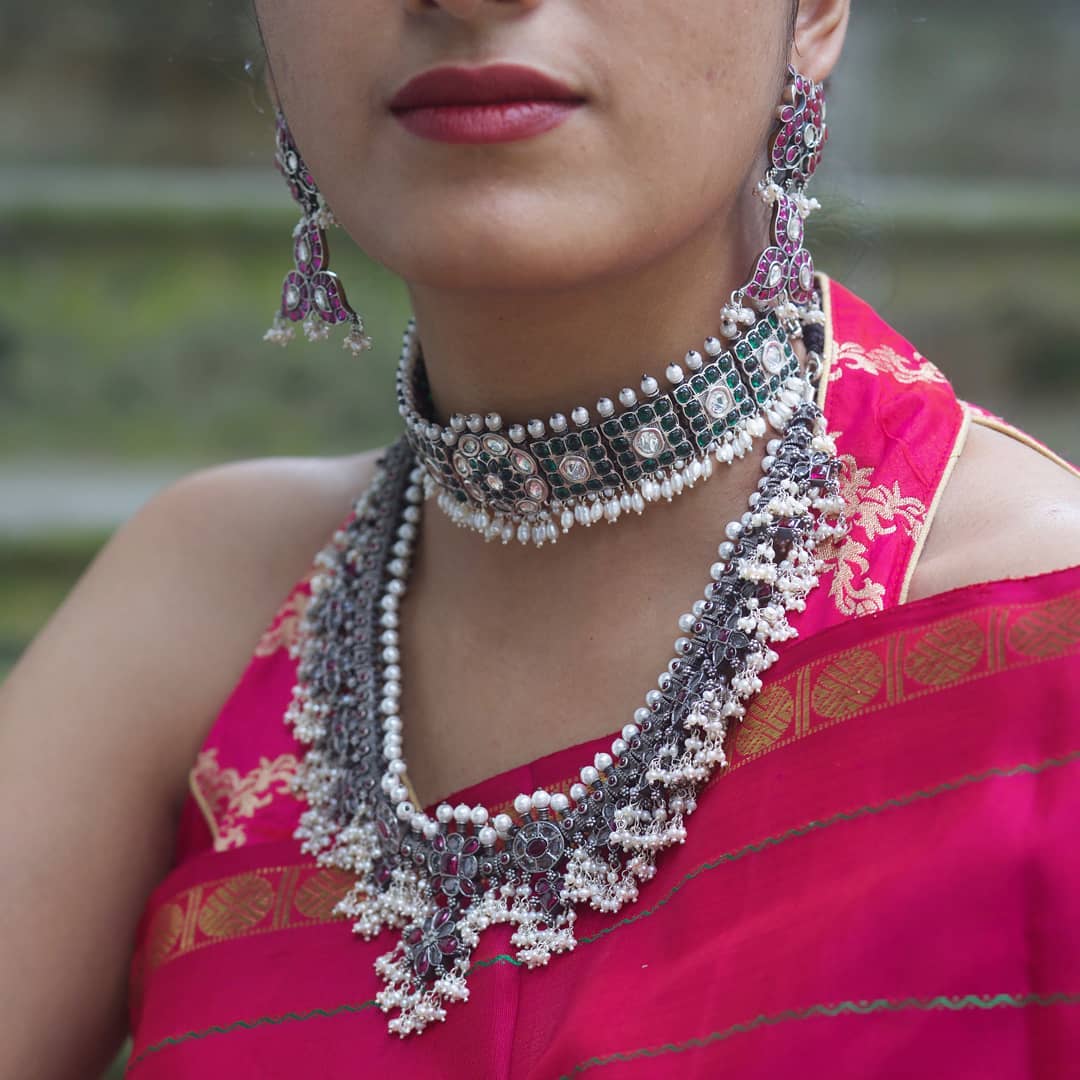 sarees-and-silver-jewellery-7