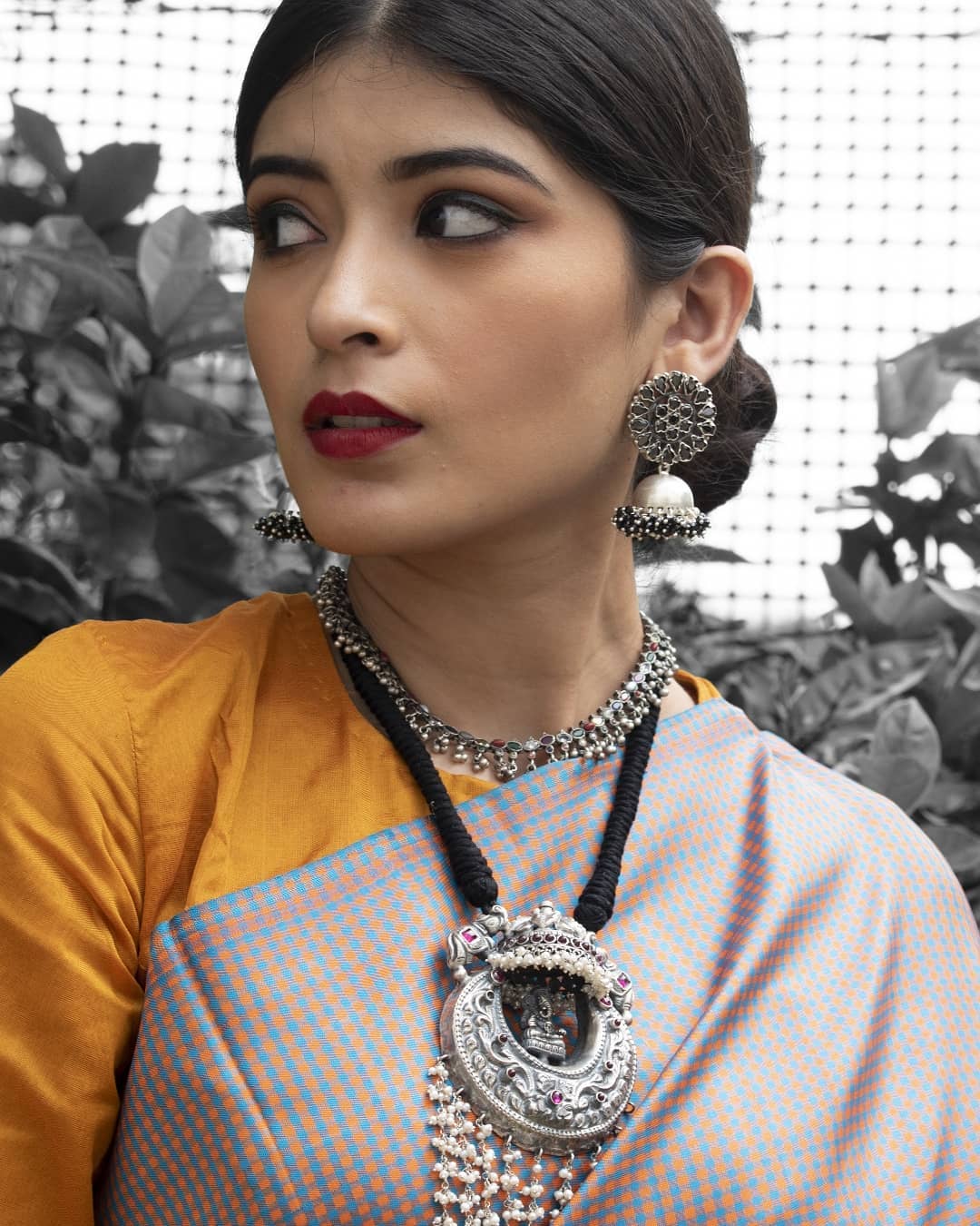 sarees-and-silver-jewellery