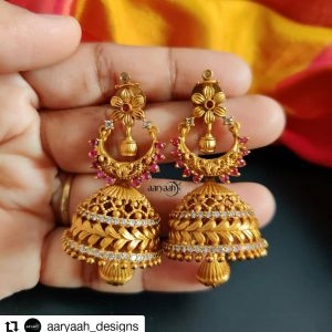 Shop All the Beautiful Antique Jhumka Designs Here • South India Jewels