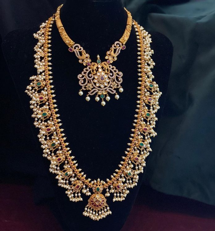 Shop The Prettiest Antique Bridal Sets Here • South India Jewels