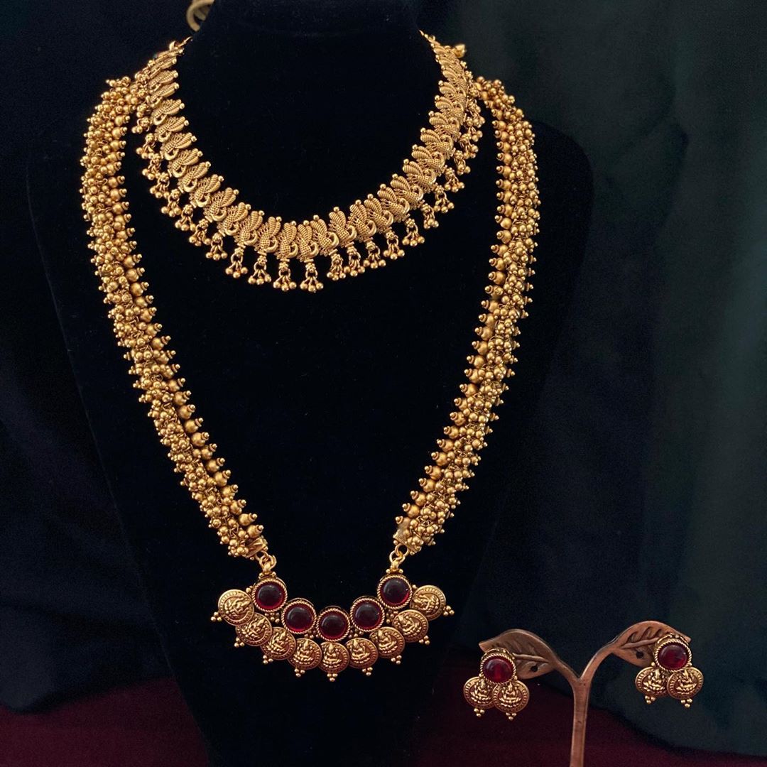 Shop The Prettiest Antique Bridal Sets Here • South India Jewels