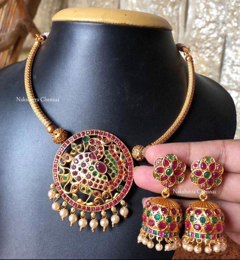 Find Adorable Attigai Necklace Designs Of This Year