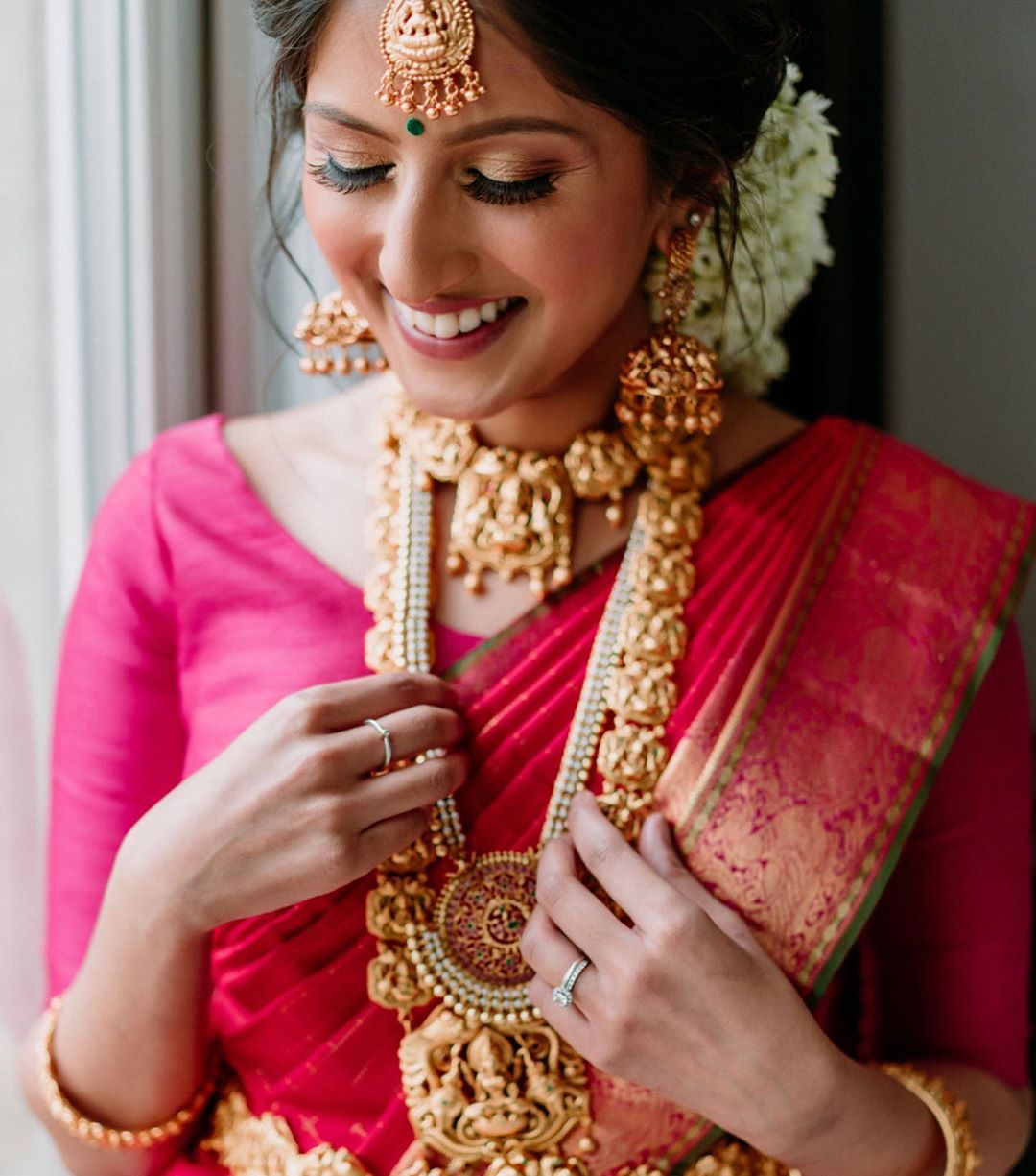 Latest Long Necklace Designs For South Indian Brides • South India Jewels