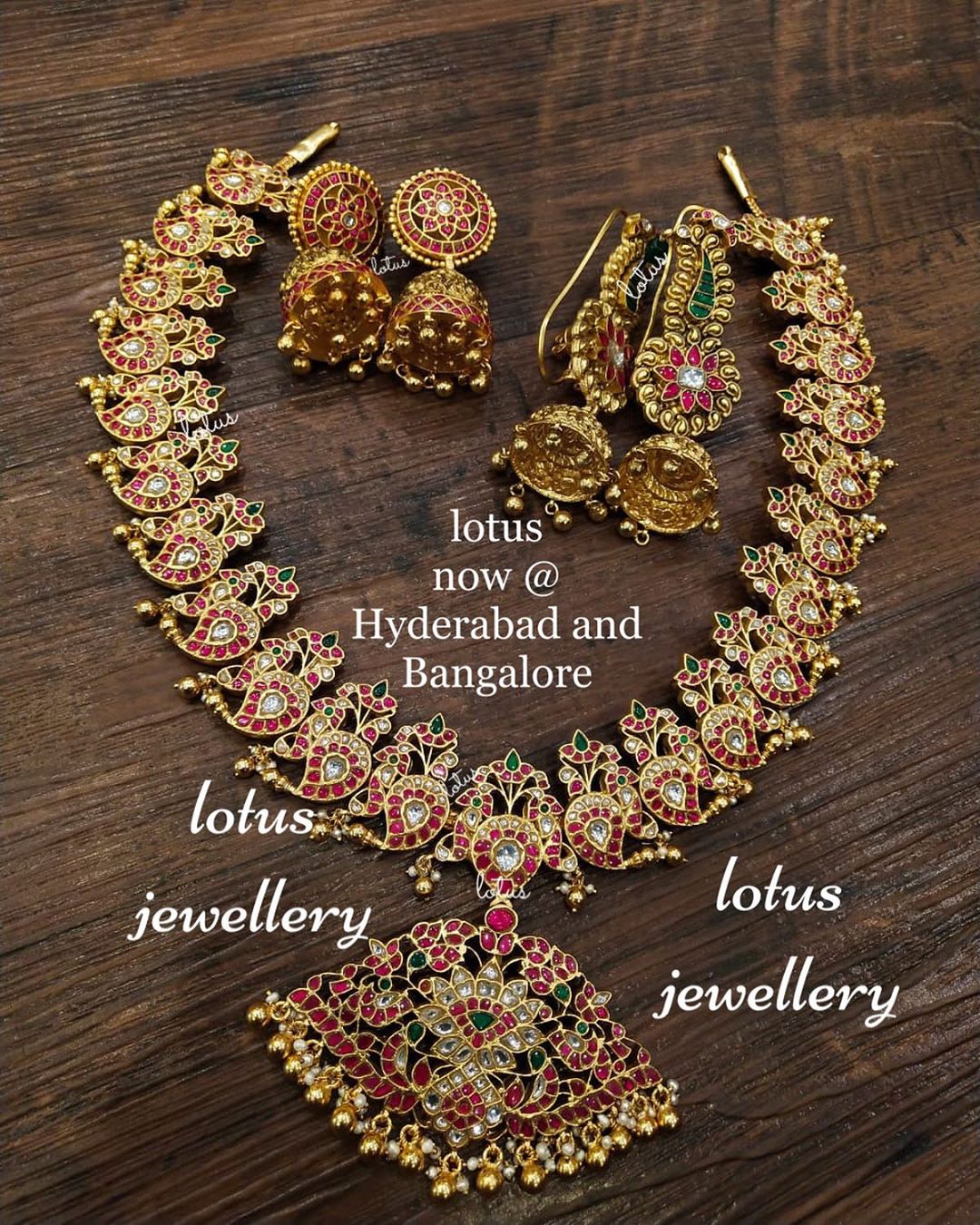 Prettiest Pure Silver Gold Plated Necklace Designs For You!! â¢ South India Jewels