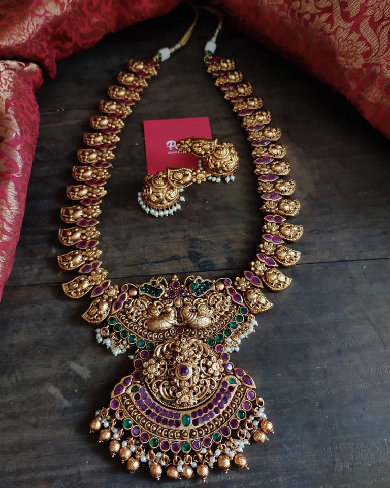 This Brand Has The Best Collection of Antique South Indian Necklace ...
