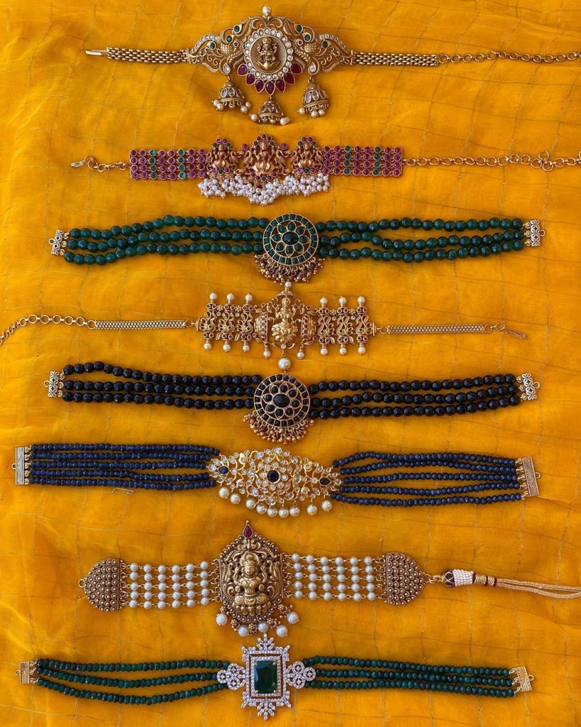 Must Have Classy Choker Collections South India Jewels