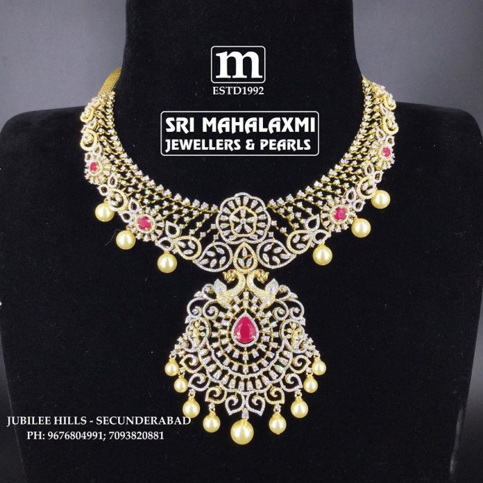 Breathtaking Bridal Diamond Necklace Designs Are Here! • South India Jewels