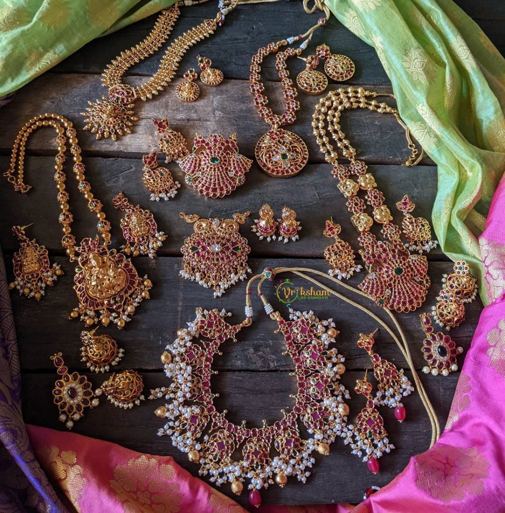 South Indian Bridal Jewellery Set 9 1007x1024 