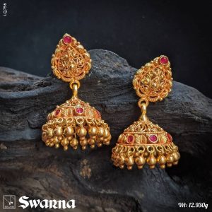 Affordable Latest Gold Jhumka Designs Are Here • South India Jewels