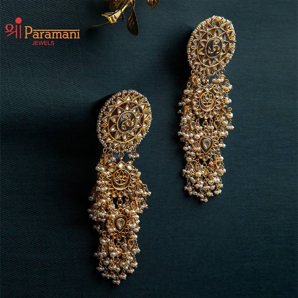 Buy Regal Antique Chandbali Earrings | Tarinika - Tarinika India