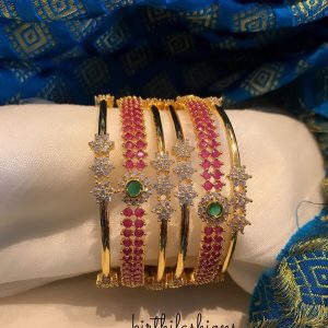 Most Adorable Range of Bangle Collections Are Here! • South India Jewels