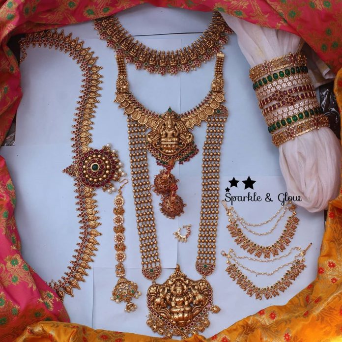 Best Jewellery Sets To Make Your Bridal Sarees a Stunner! • South India ...