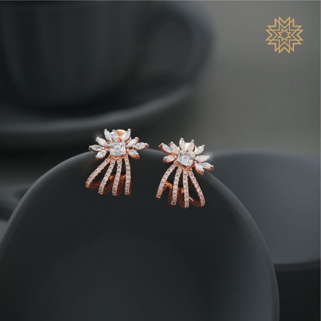 New hot sale diamond earrings