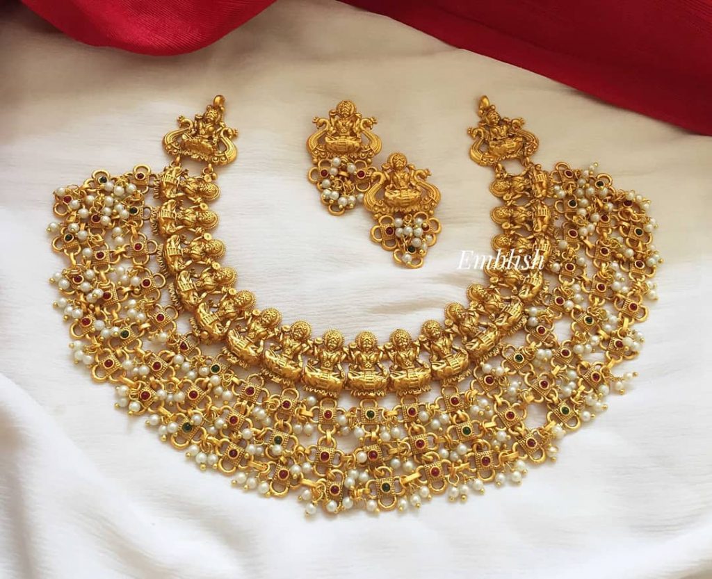 Striking Gold Alike Imitation Jewellery Designs To Shop Now! • South India Jewels