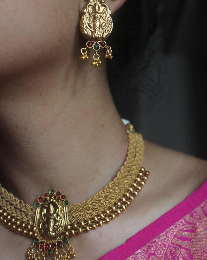 necklace-for-saree-online