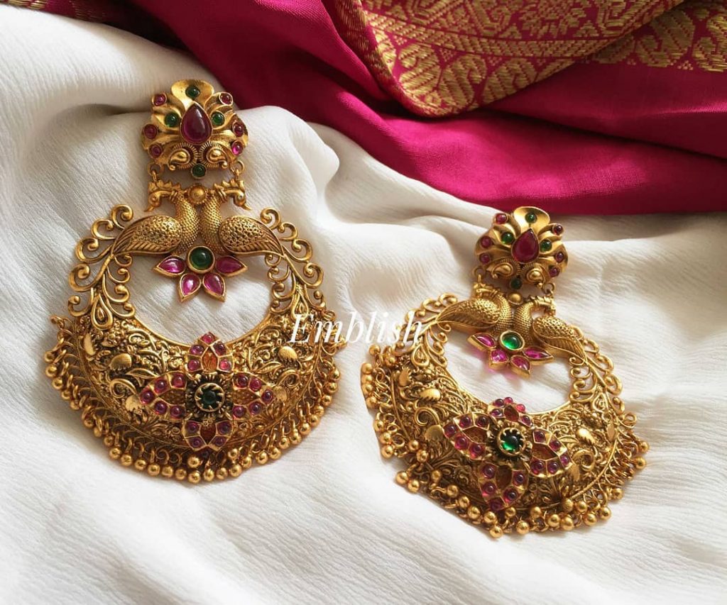 Fancy Kundan Jhumka Earrings at Rs 749/set | Punagam | Surat | ID:  23822668630