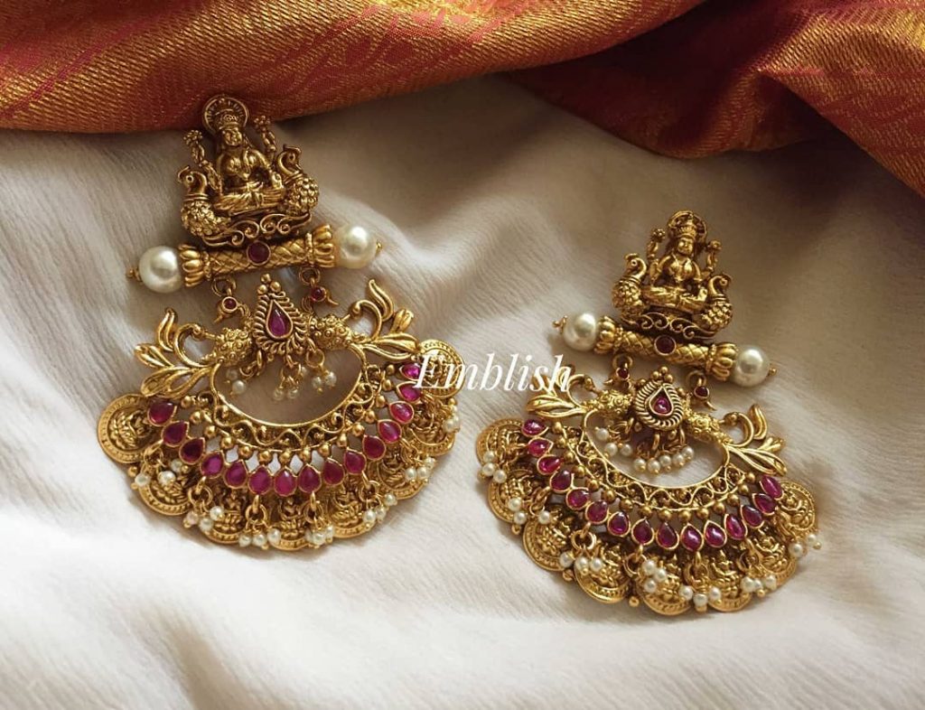 Trending Traditional Earrings To Match With Festive Sarees!! • South India  Jewels