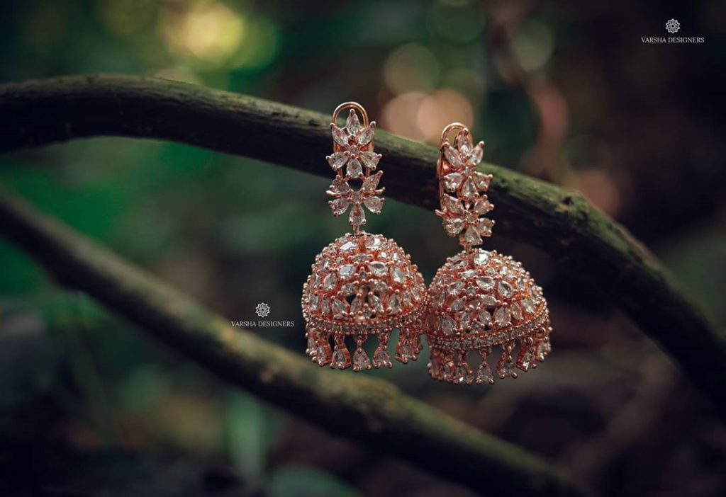 Buy Golden Semiprecious Stone Earrings online-Karagiri