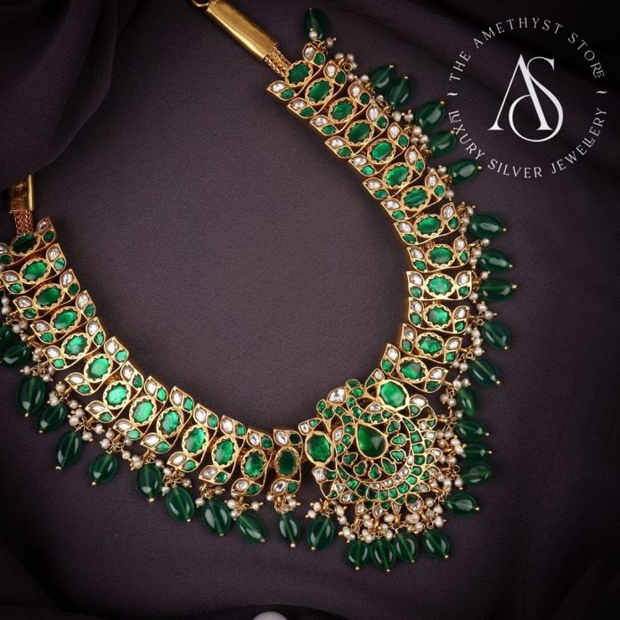 Grand Gold Plated Jewellery To Nail Your Ethnic Wear • South India Jewels