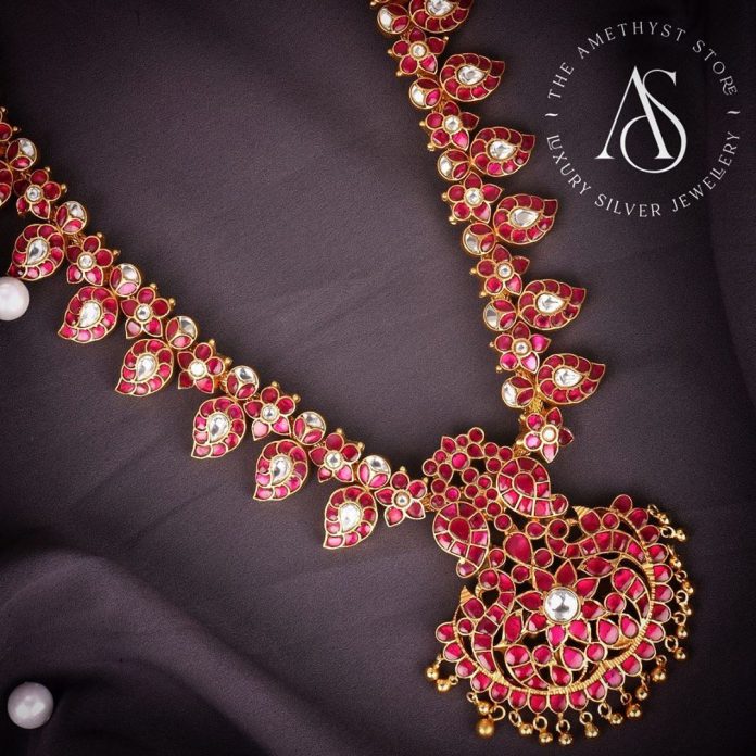 Grand Gold Plated Jewellery To Nail Your Ethnic Wear • South India Jewels