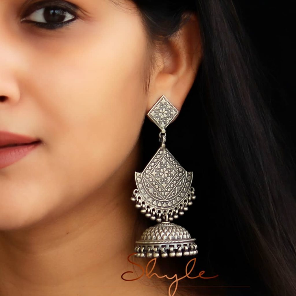 Ijazat Silver Earring | Indian Jewellery | Ayush Kejriwal– ayushkejriwal