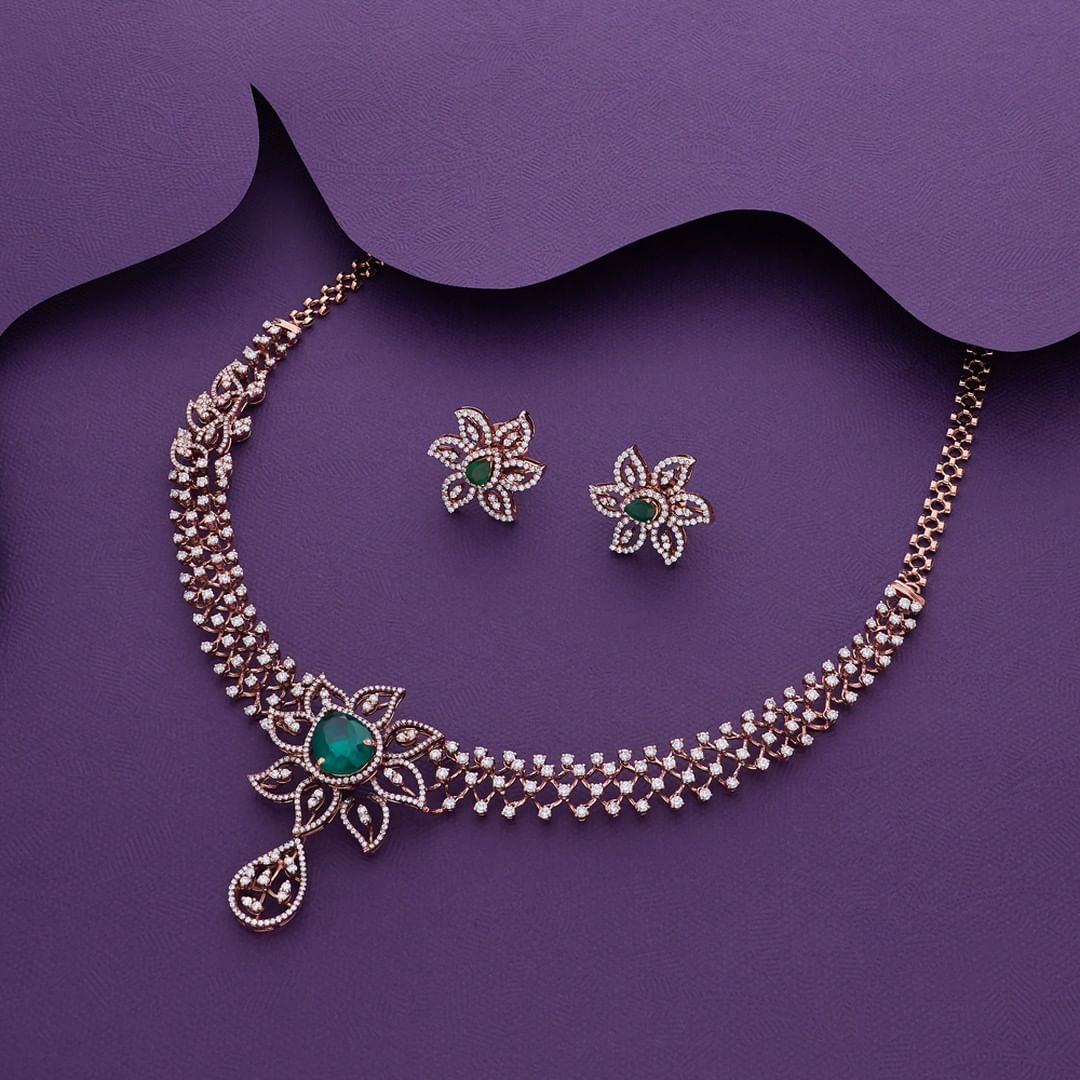 Elegant Diamond Necklace Designs